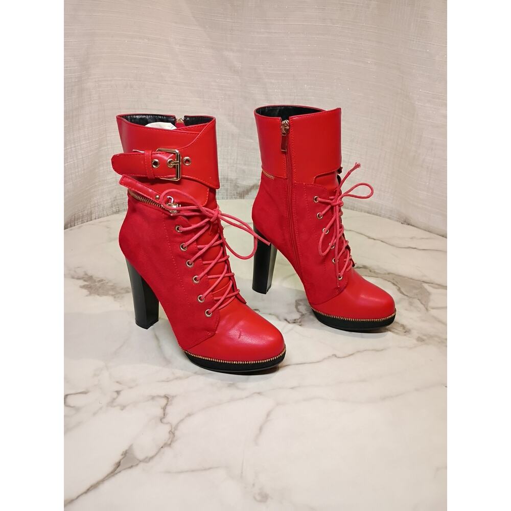 Atlalina High Heel Boots Size 8 BD6533